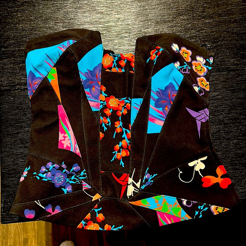 Versace for h&m collaboration corset